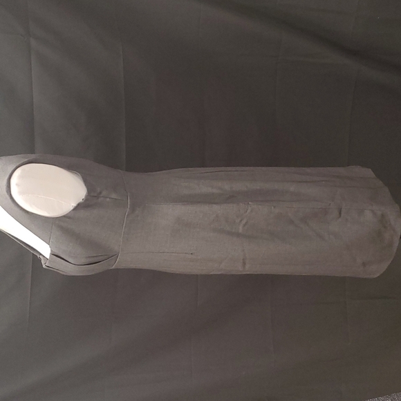 Calvin Klein Grey Midi Dress SZ 8 - Picture 3 of 6